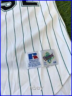 Vintage Florida Marlins Team Game Issued MLB Baseball Jersey Mike Redmond Vest