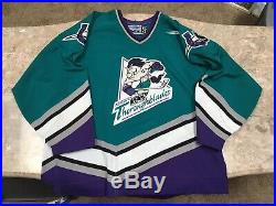 Vintage Kentucky Thoroughblades Ahl Hockey Jersey Authentic Replica Game Issue
