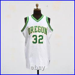 Vintage Oregon Ducks Team Issued Basketball Jersey Size 52 Nike Game Worn