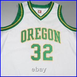 Vintage Oregon Ducks Team Issued Basketball Jersey Size 52 Nike Game Worn