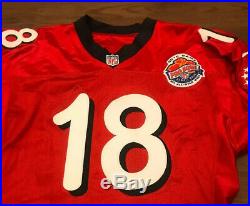 Vintage Peyton Manning 2000 Pro Bowl 50th Game Issued Football Jersey Size 48