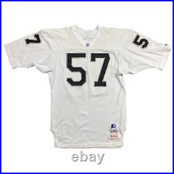 Vintage Starter Wilson Rincon #57 Los Angeles Raiders Game Issued Jersey Size 46