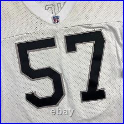 Vintage Starter Wilson Rincon #57 Los Angeles Raiders Game Issued Jersey Size 46