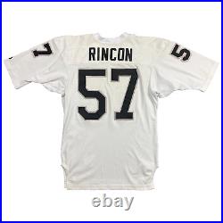 Vintage Starter Wilson Rincon #57 Los Angeles Raiders Game Issued Jersey Size 46