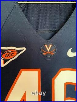Virginia Cavaliers Authentic Game Team Issued Jersey sz 42