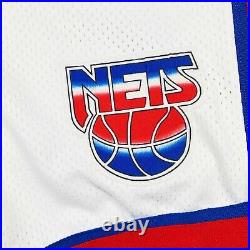 Vtg Rare NBA New Jersey Nets Game Worn Team Issued Champion Shorts. Size 36