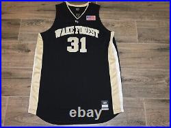 Wake Forest Demon Deacons Jamie Skeen NCAA Jersey Game Used Issue Nike 50 #31