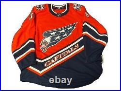 Washington Capitals Reverse Retro Game-Issued Jersey MiC Meigray LaDue Size 56