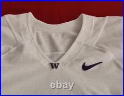 Washington Huskies Nike Blank Pro-Cut Game Issue Road Football Jersey Size 50+4