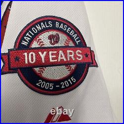 Washington Nationals Game Issued 4th Of July Home #88 Nilson Robledo Jersey