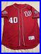 Washington-Nationals-Majestic-Game-Issued-40-Edwin-Jackson-Red-Size-50-Jersey-01-rvvh