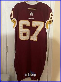 Washington Redskins 2005 Game Issued #67 Ray Brown Size 50 Jersey