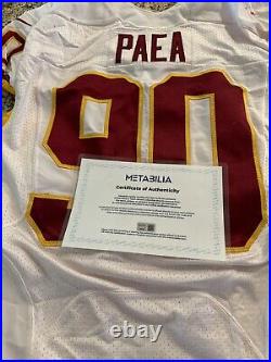 Washington Redskins #90 PAEA Game issued/used worn jersey 2015/46+4 WCOA