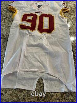 Washington Redskins #90 PAEA Game issued/used worn jersey 2015/46+4 WCOA