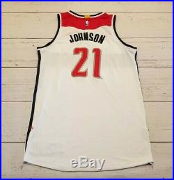 Washington Wizards Game Worn Used Issued Adidas Rev30 Jersey XL Jaron Johnson 21