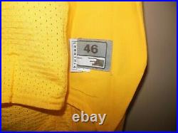 West Virginia Mountaineers Worn GAME Issued Used FOOTBALL Jersey