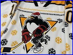 Wilkes Barre Scranton WBS Penguins Game Issued AHL Christmas Jersey O'Connor 54