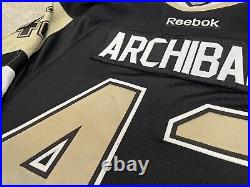 Wilkes Barre Scranton WBS Penguins Game Issued Pro Reebok Edge Authentic Jersey