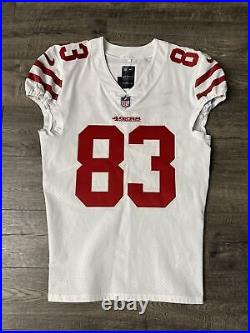 Willie Snead IV Game Issued San Francisco 49ers White Nike Jersey