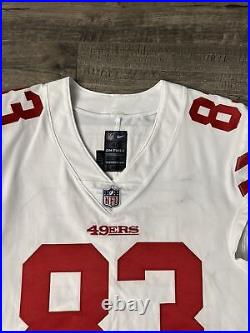 Willie Snead IV Game Issued San Francisco 49ers White Nike Jersey