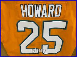 Xavien Howard 2016 Miami Dolphins Game Issued Orange Color Rush Jersey Rookie