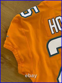 Xavien Howard 2016 Miami Dolphins Game Issued Orange Color Rush Jersey Rookie