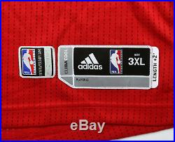 Yao Ming Houston Rockets Game Issued Red Road Game Ready Pro Cut Jersey