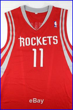 Yao Ming Houston Rockets Game Issued Red Road Game Ready Pro Cut Jersey