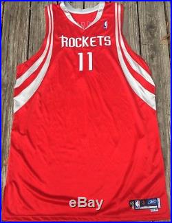 Yao Ming Houston Rockets OnRoad Game Worn/Issued Reebok Jersey