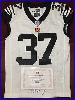 Yusuf Corker Cincinnati Bengals NFL Team Issued White Alt Game Jersey (Kentucky)