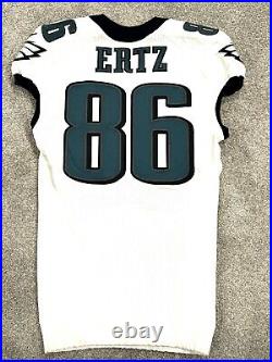 Zach Ertz Team Issued Philadelphia Eagles Jersey Authentic Game Issued