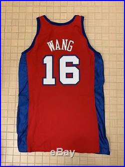 Zhizhi Wang NBA Game Issued/used Jersey Los Angeles Clippers Reebok
