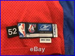 Zhizhi Wang NBA Game Issued/used Jersey Los Angeles Clippers Reebok